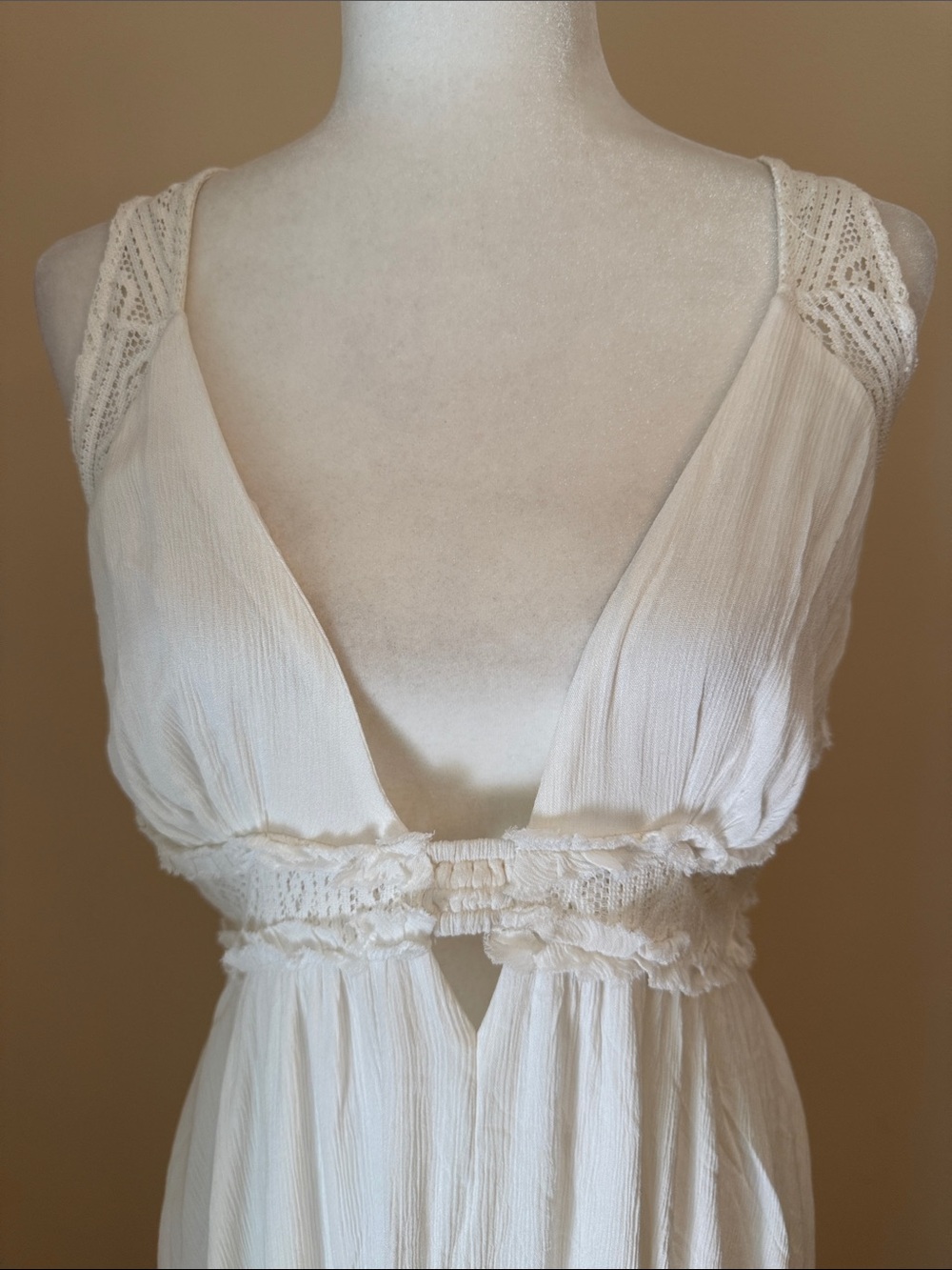 Free People Hadlee Maxi Dress White - Picture 7 of 16